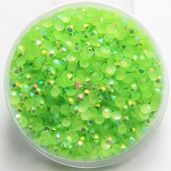 Strasuri 600 de bucati Green cu Reflexii 2mm Cod SR036